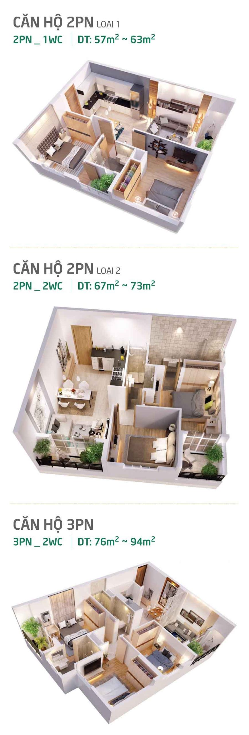 Thiết kế căn hộ M One Nam Sài Gòn Q7