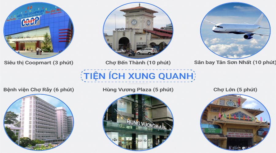 Tiện ích ngoại khu căn hộ Xi Grand Court Q10