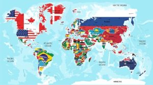 Tổng hợp Bản đồ thế giới và các châu lục mới nhất