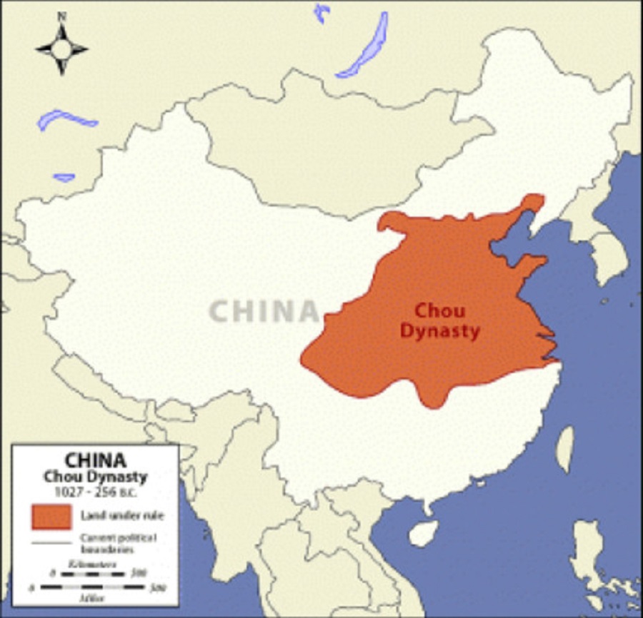 Bản đồ Trung Quốc thời nhà Chu
