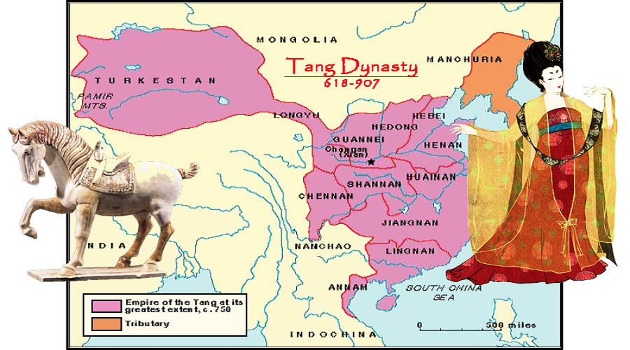 Bản đồ Trung Quốc thời nhà Đường