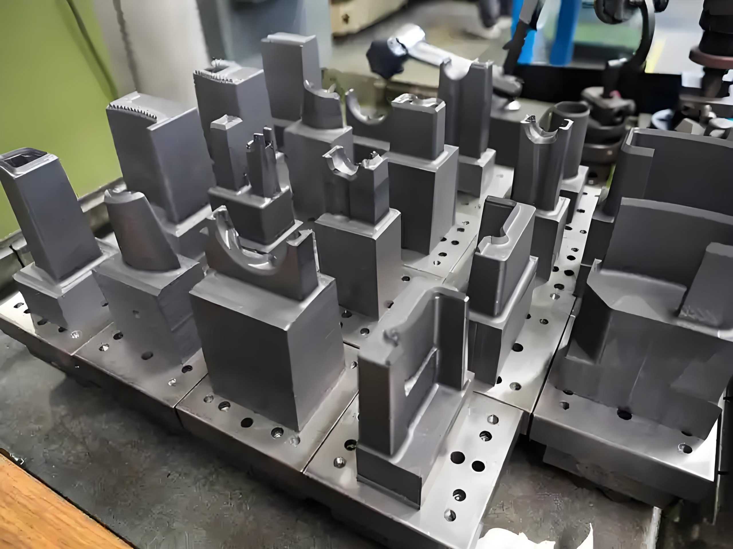 Different types of injection molds