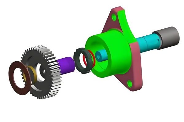 Project manager communicating 3D mold design completion to client and production team