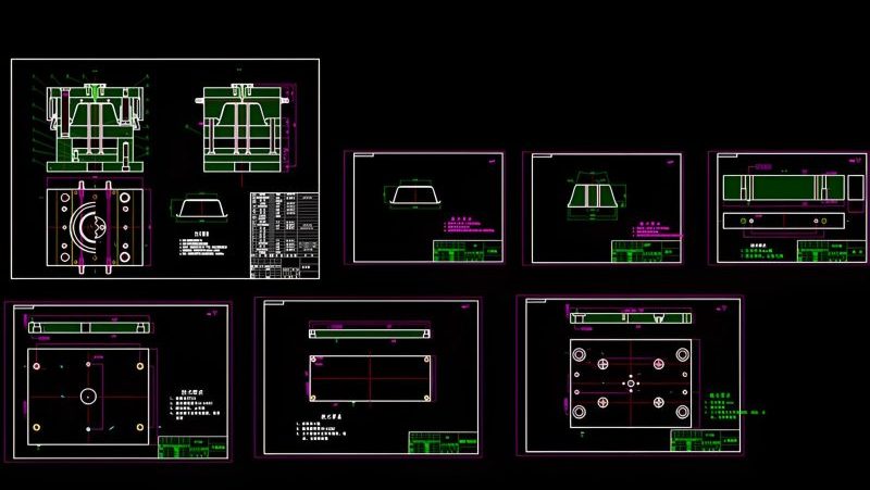 Proper dimensioning practices in mold design