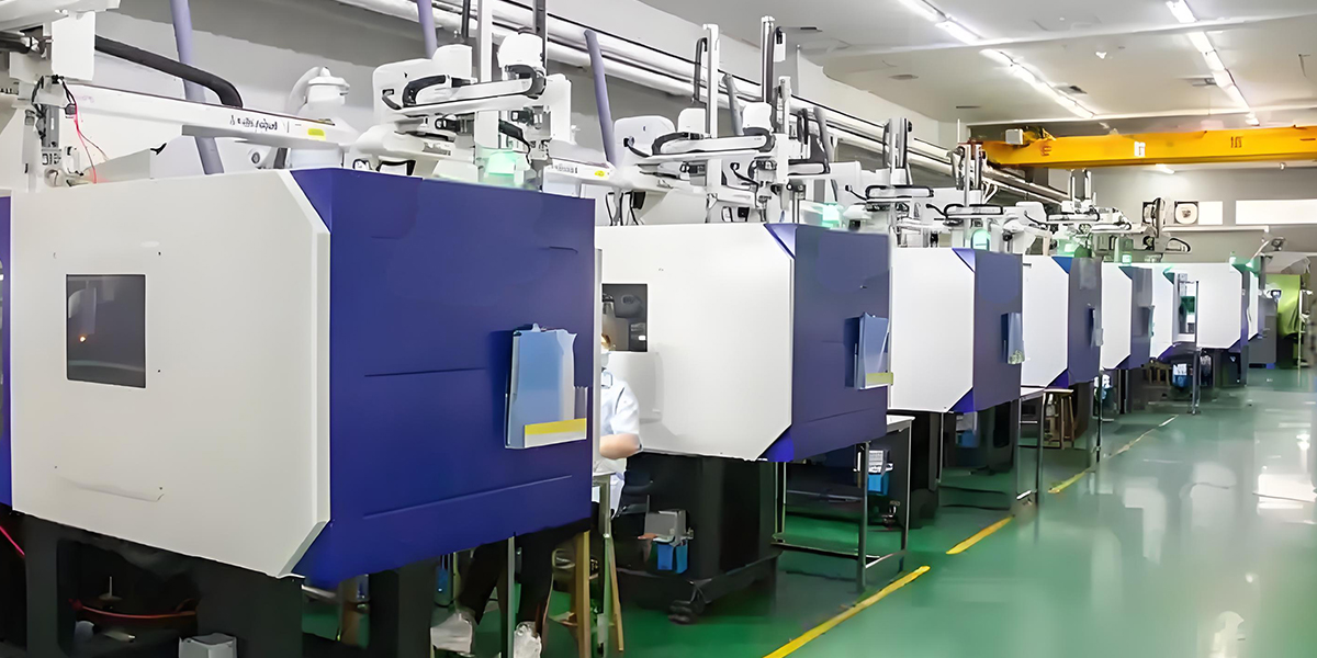 Mold production process flow diagram showing stages from design to manufacturing